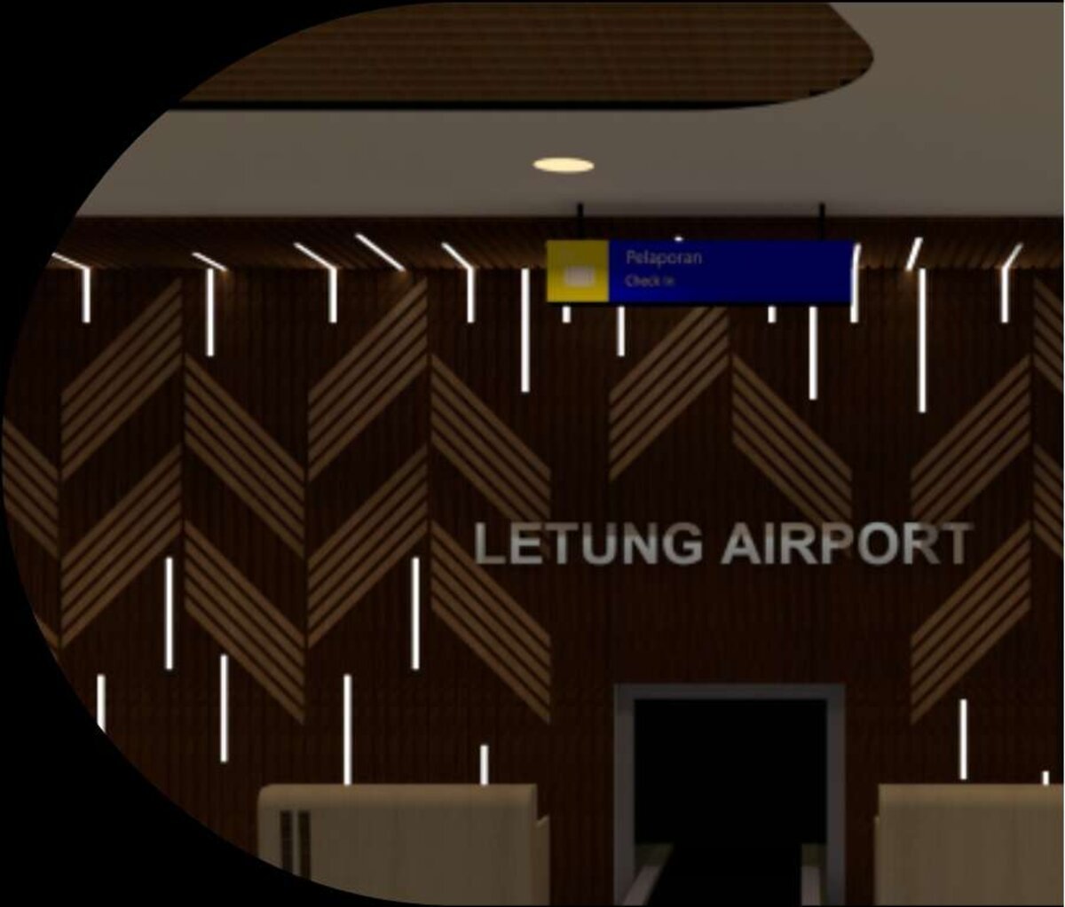 Interior area publik salah satu proyek PT Rizmad Karya Persada