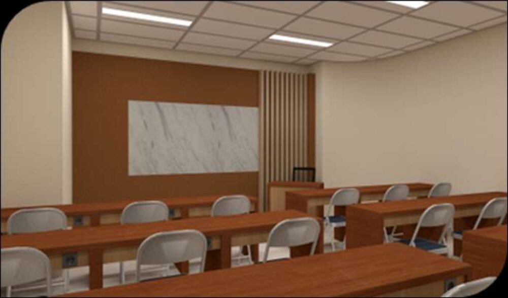 Foto proyek Ruang Kelas Prodi S3 FKG Universitas Trisakti